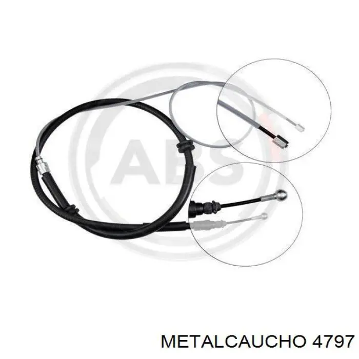 Задняя опора двигателя Metalcaucho 4797 цена, от 34.22 USD