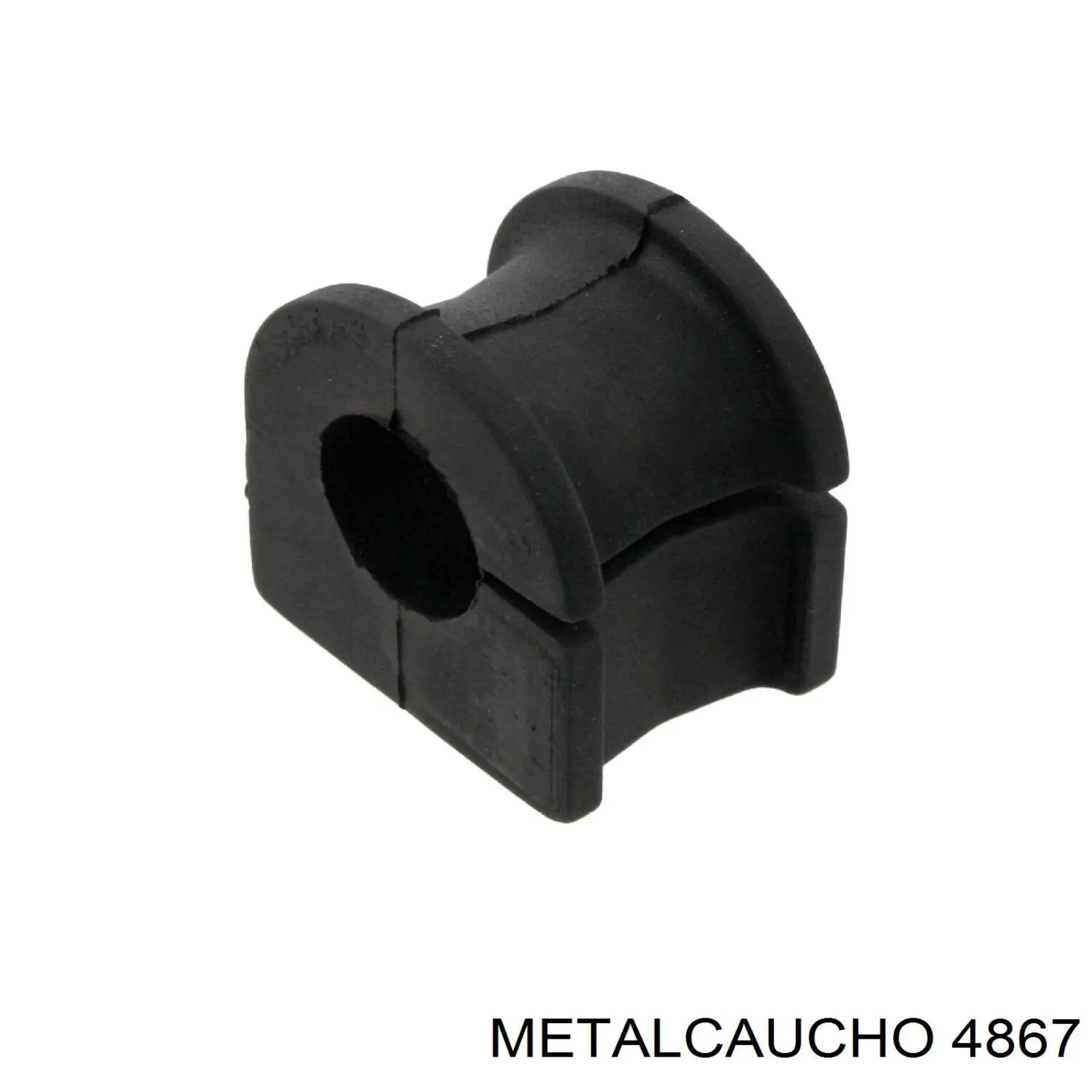 4867 Metalcaucho подушка (опора двигателя левая)
