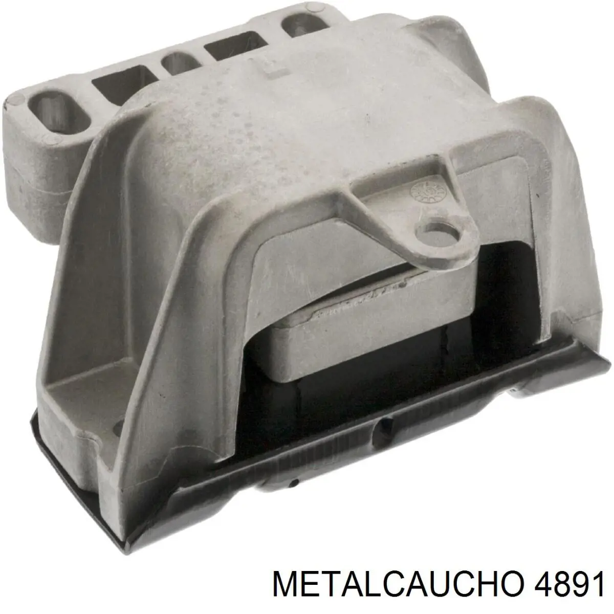4891 Metalcaucho coxim (suporte traseiro de motor)