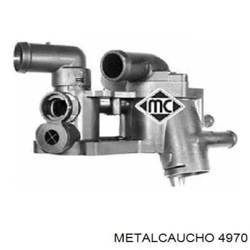 Купить 4970 Metalcaucho Сайлентблок нижний передней подвески