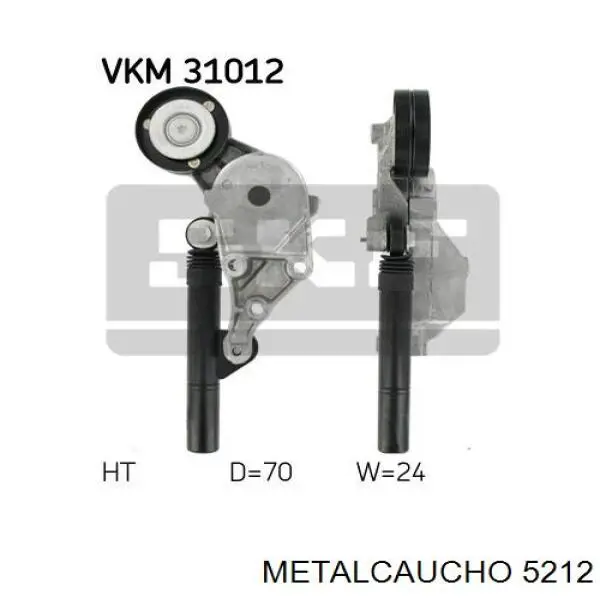 Купить 5212 Metalcaucho Индикатор уровня масла в двигателе
