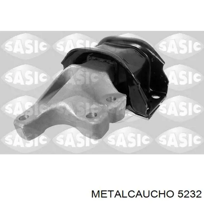 5232 Metalcaucho кронштейн подушки (опоры двигателя задней)