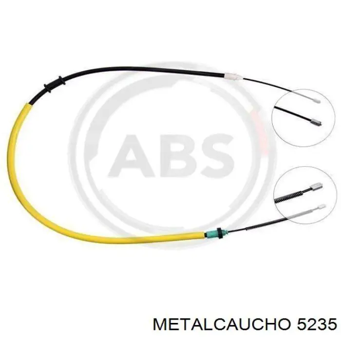 5235 Metalcaucho втулка стабилизатора заднего