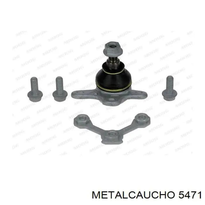 5471 Metalcaucho coxim (suporte direito de motor)