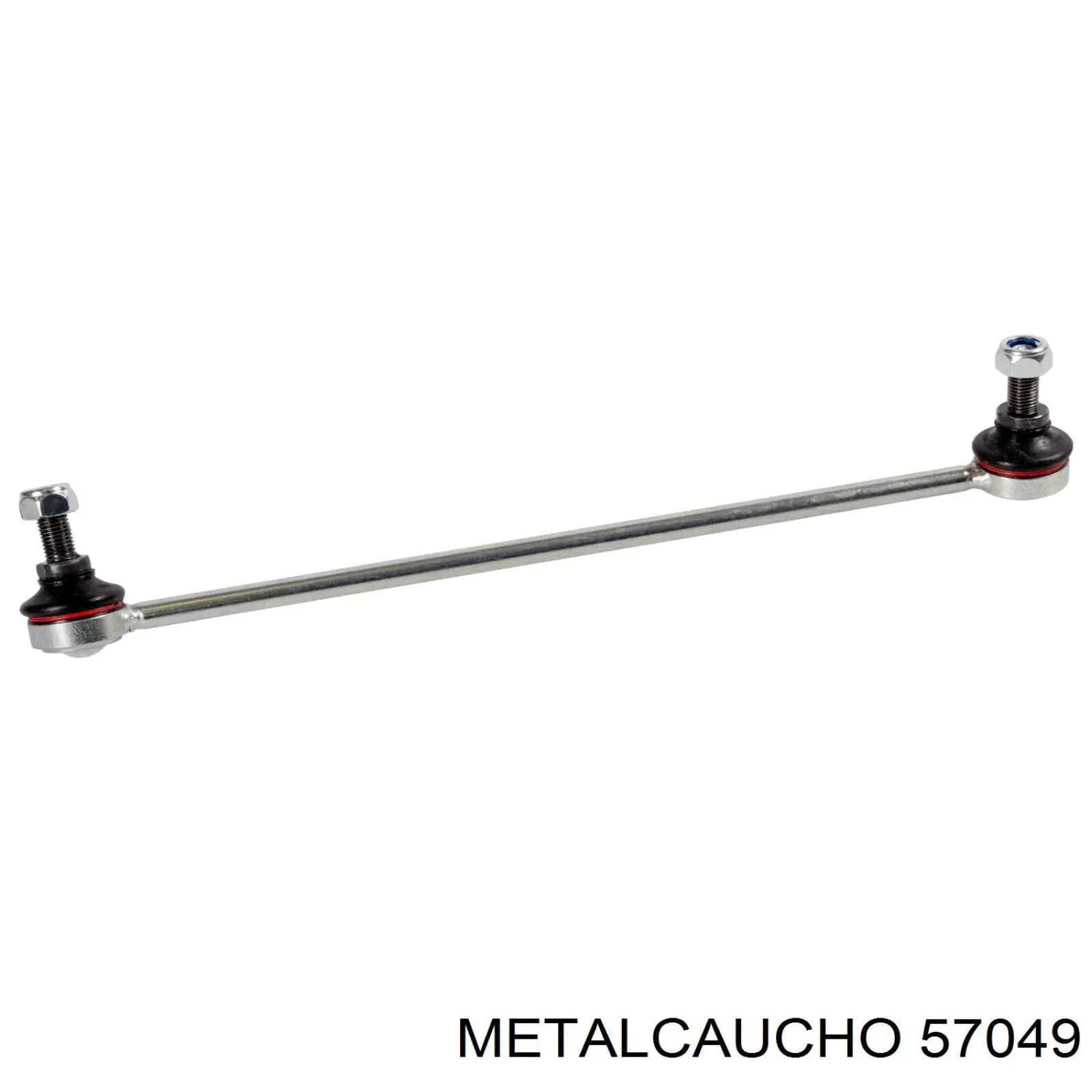 57049 Metalcaucho подушка (опора двигателя левая)