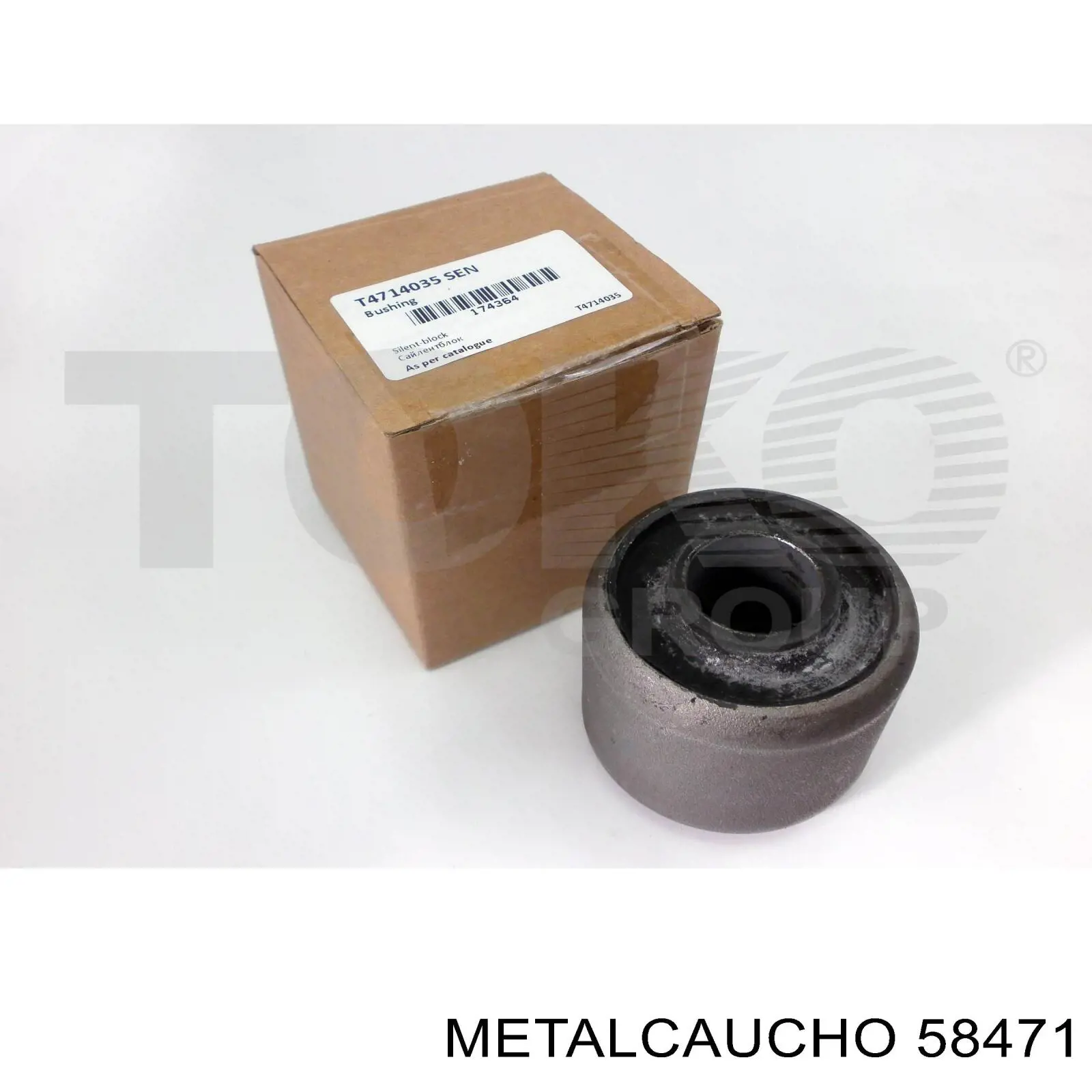 Опора амортизатора переднего 58471 Metalcaucho