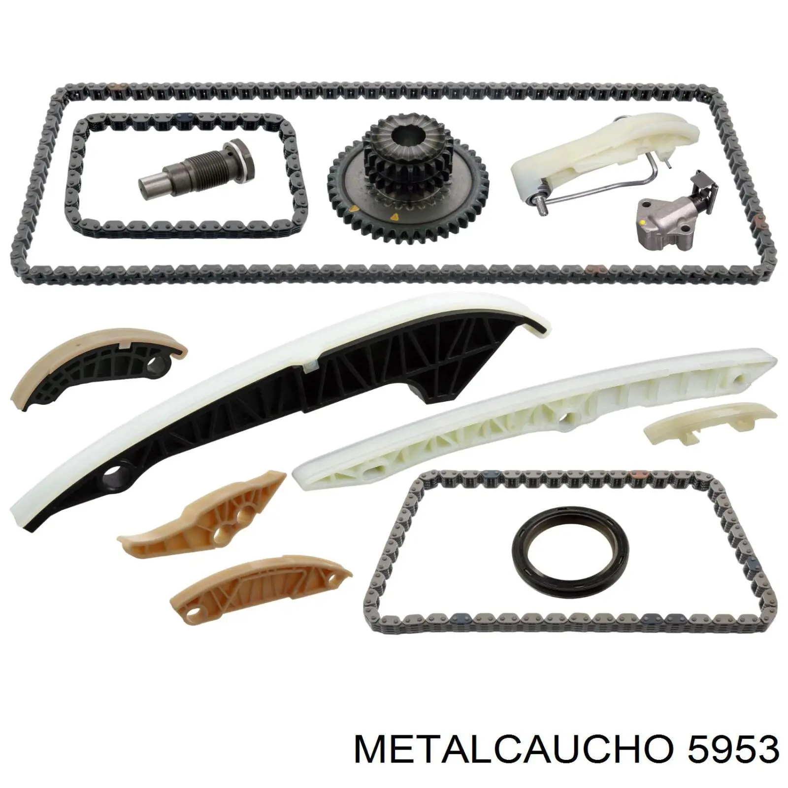 5953 Metalcaucho шкив генератора