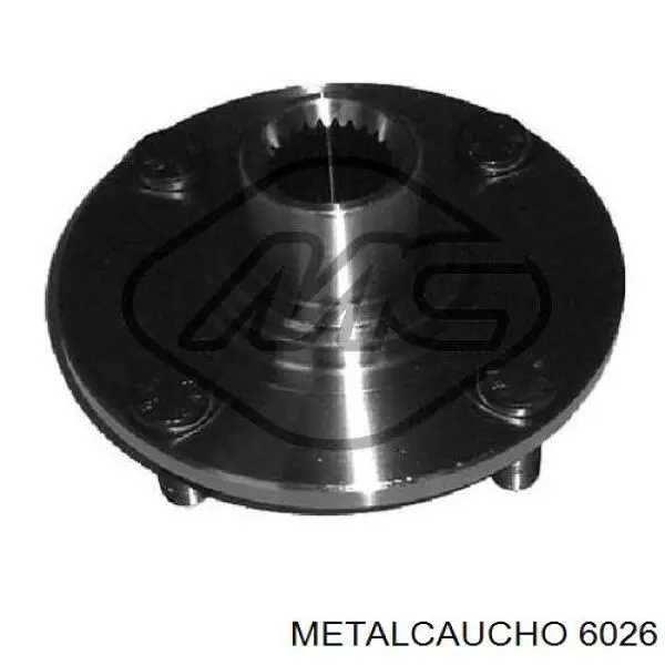 Левая подушка двигателя 6026 Metalcaucho