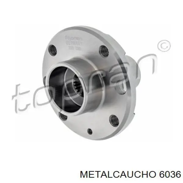 6036 Metalcaucho подушка (опора двигателя передняя)