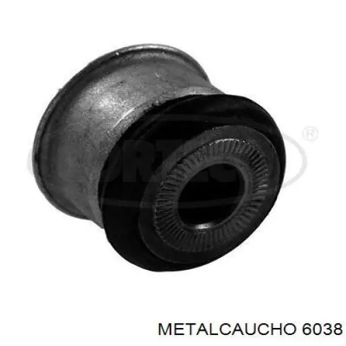 6038 Metalcaucho сайлентблок (подушка передней балки (подрамника))