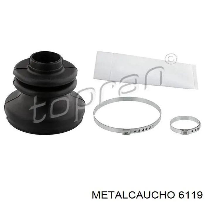 6119 Metalcaucho опора амортизатора переднего