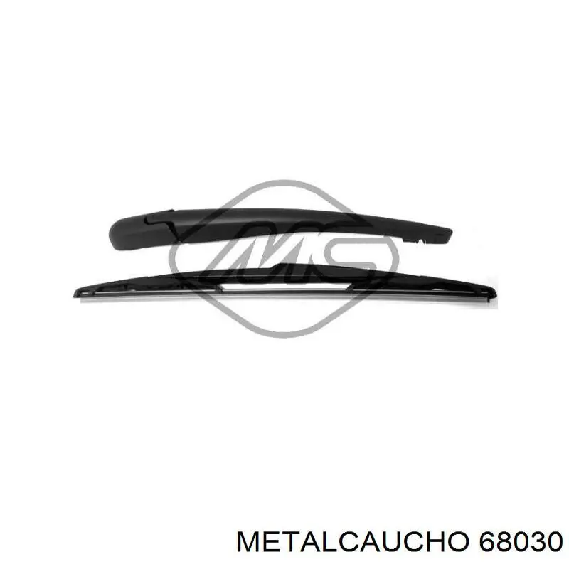68030 Metalcaucho braço de limpa-pára-brisas de vidro traseiro