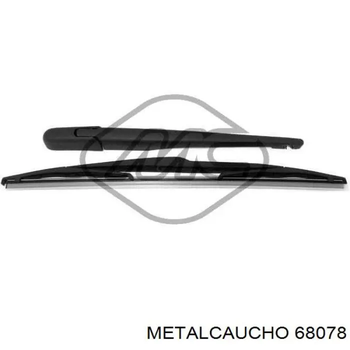 68078 Metalcaucho рычаг-поводок стеклоочистителя заднего стекла