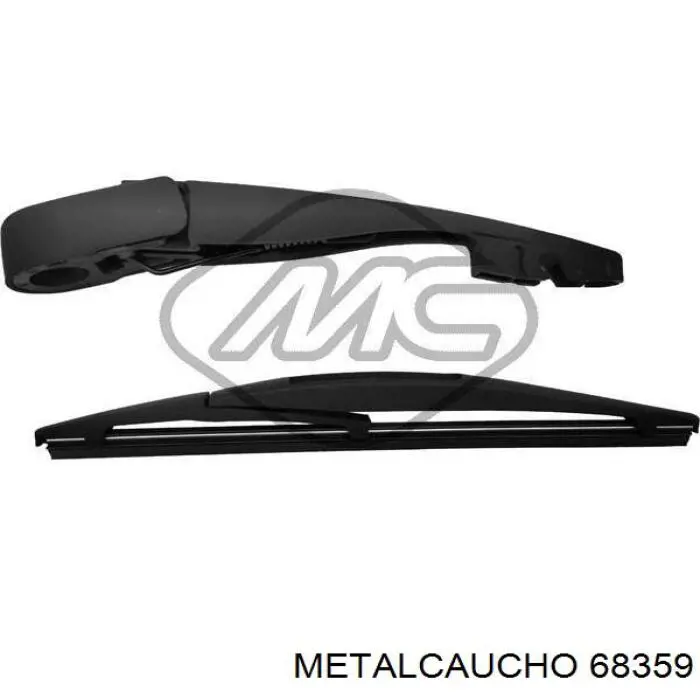 68359 Metalcaucho Щетка заднего стеклоочистителя