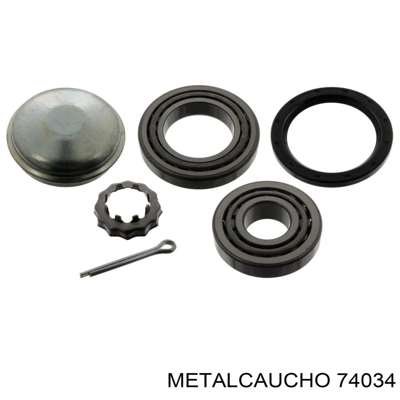 Подшипник задней ступицы 74034 Metalcaucho