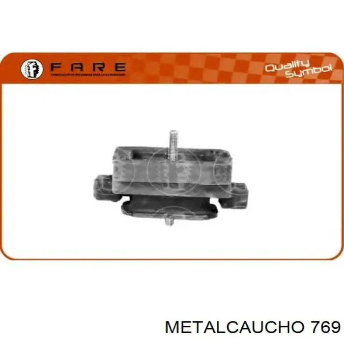 769 Metalcaucho подушка (опора двигателя левая/правая)
