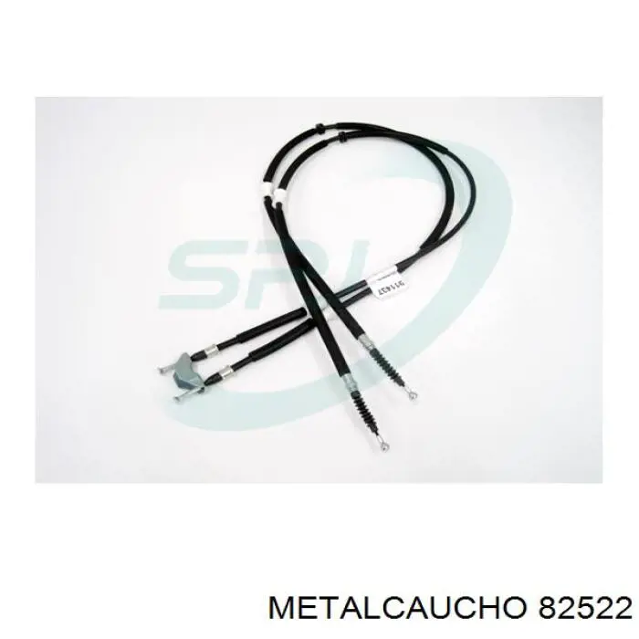 Cable de freno de mano trasero derecho/izquierdo 82522 Metalcaucho