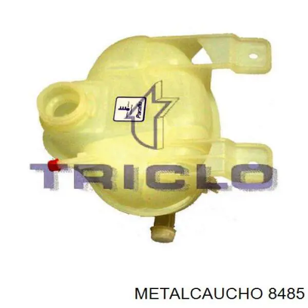 8485 Metalcaucho шланг радиатора отопителя (печки, обратка)