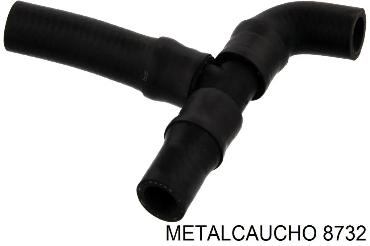 Нижний шлаг радиатора охлаждения 08732 Metalcaucho