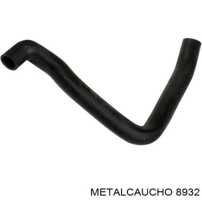 8932 Metalcaucho шланг радиатора отопителя (печки, подача)