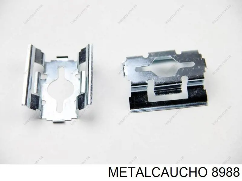 8988 Metalcaucho шланг радиатора отопителя (печки, обратка)