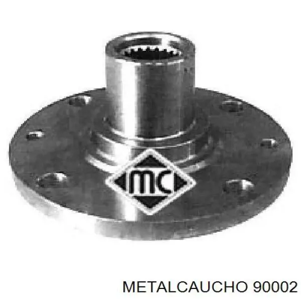 Ступица передняя 90002 Metalcaucho