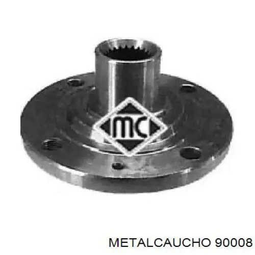 Передняя ступица 90008 Metalcaucho