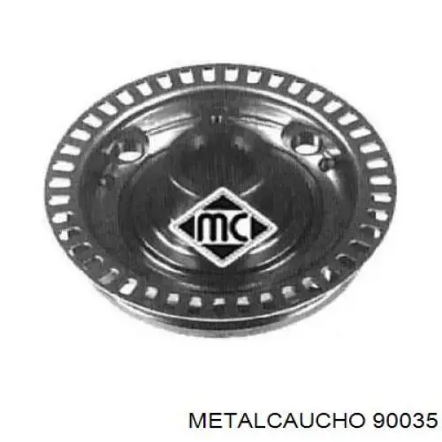 90035 Metalcaucho ступица передняя