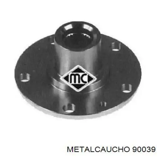 90039 Metalcaucho ступица передняя