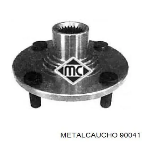 90041 Metalcaucho ступица передняя