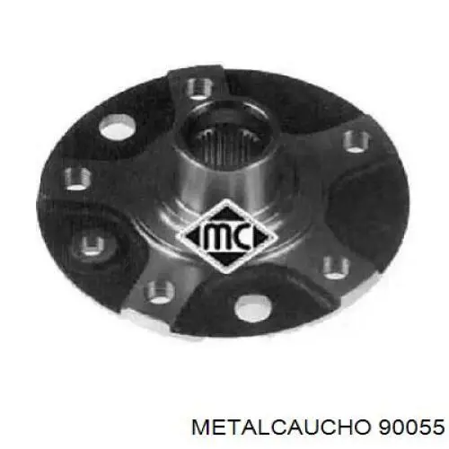 Ступица передняя 90055 Metalcaucho