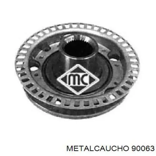 90063 Metalcaucho ступица задняя
