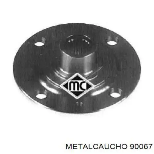 Ступица передняя 90067 Metalcaucho