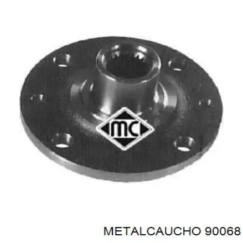90068 Metalcaucho ступица передняя