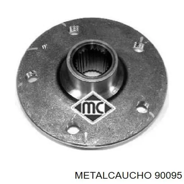 90095 Metalcaucho ступица передняя