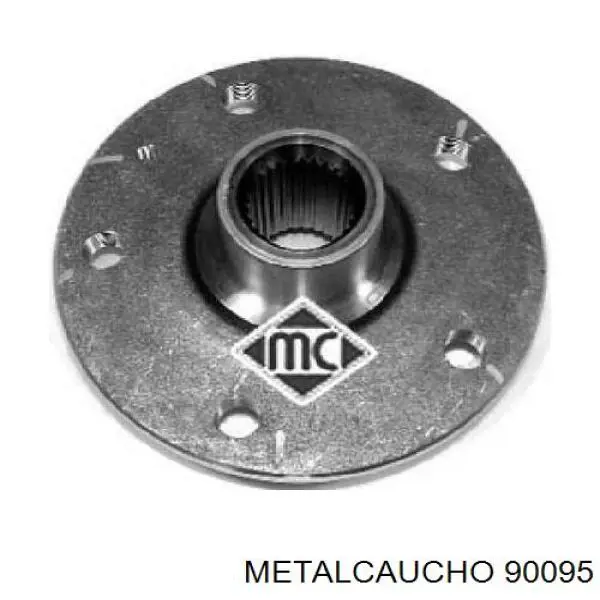 Ступица передняя 90095 Metalcaucho