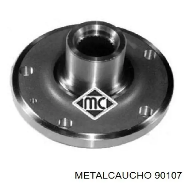 90107 Metalcaucho ступица передняя