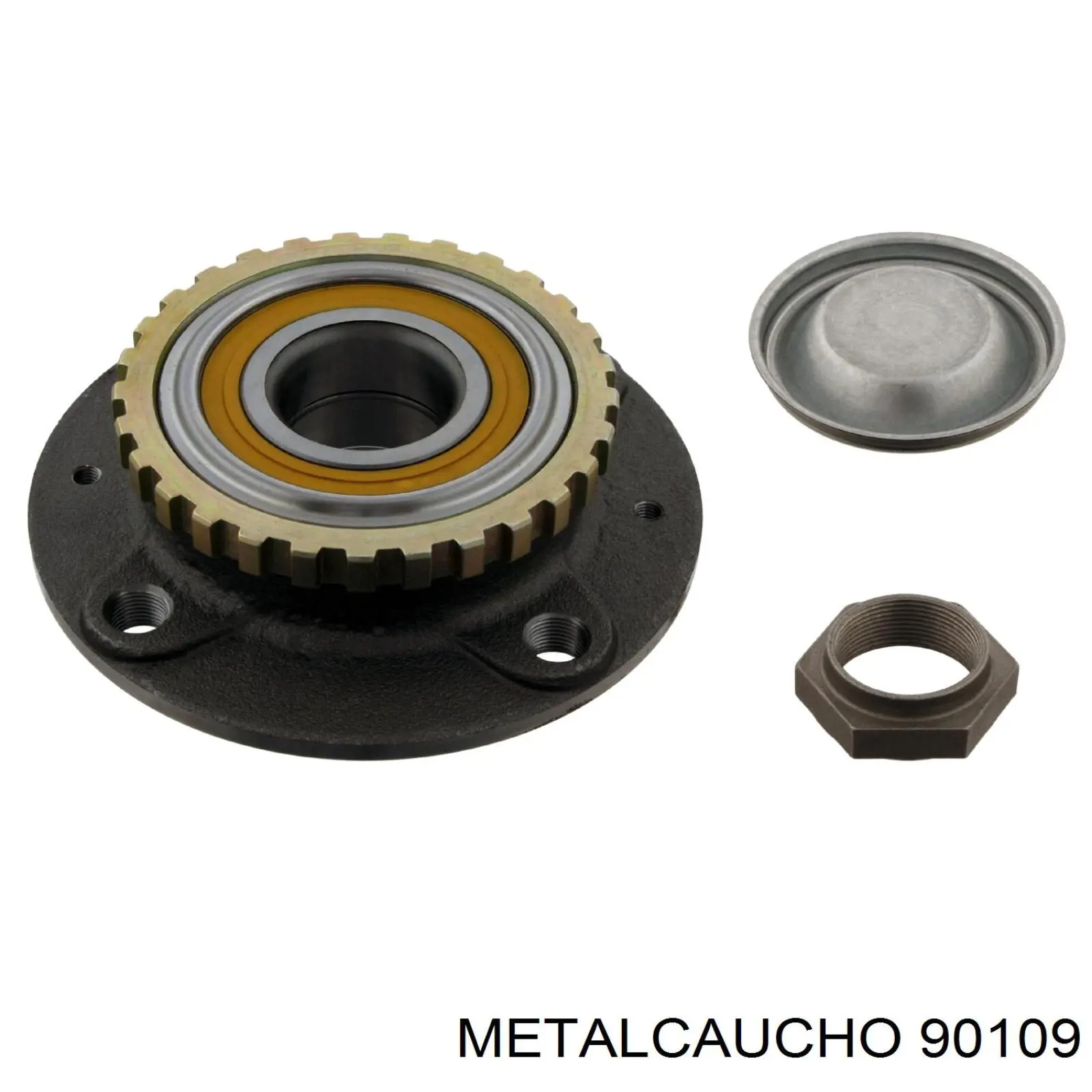 Ступица задняя 90109 Metalcaucho