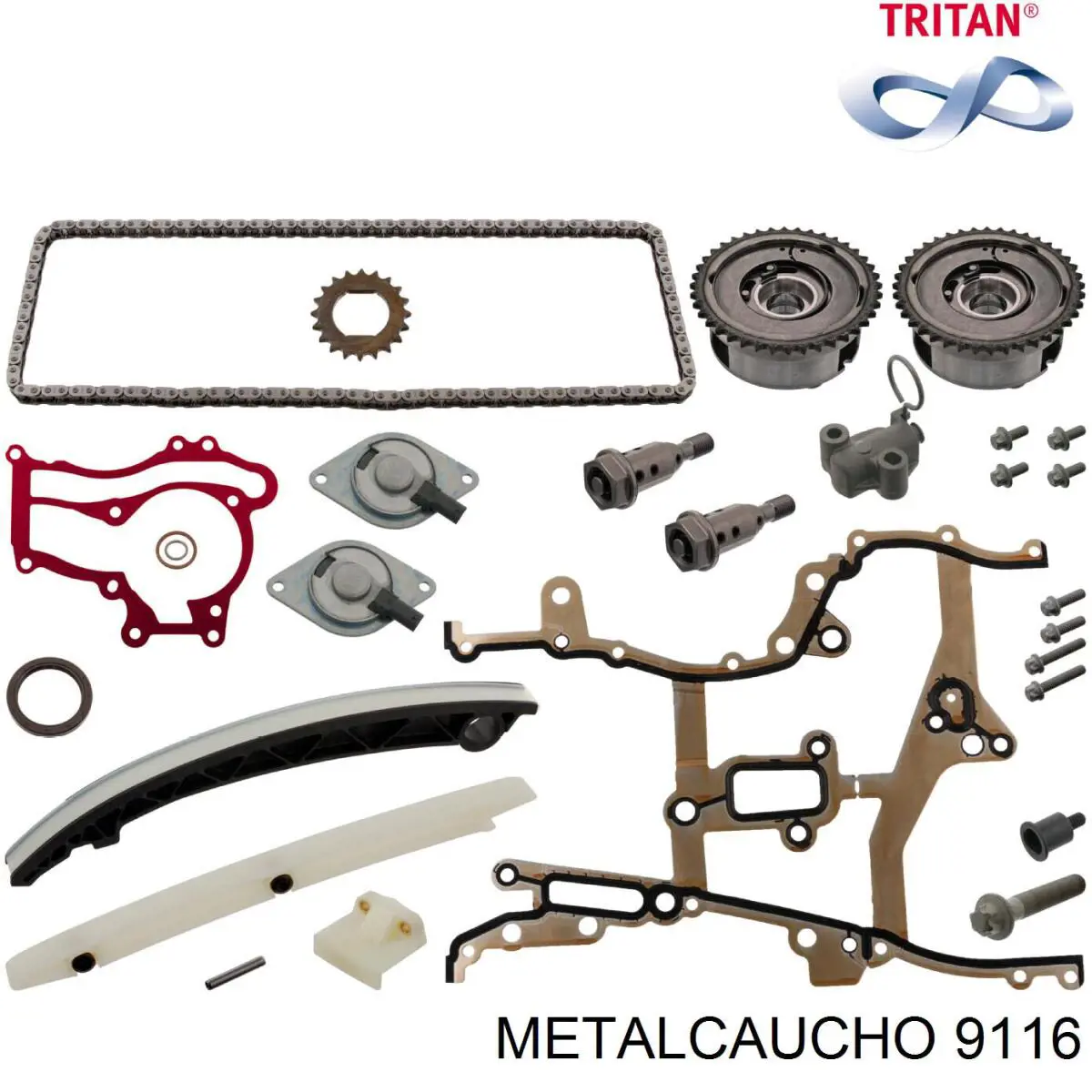 Шланг расширительного бачка нижний 9116 Metalcaucho