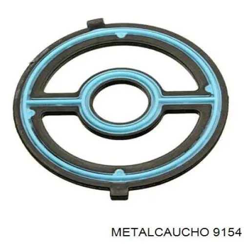 9154 Metalcaucho Шланг системы охлаждения