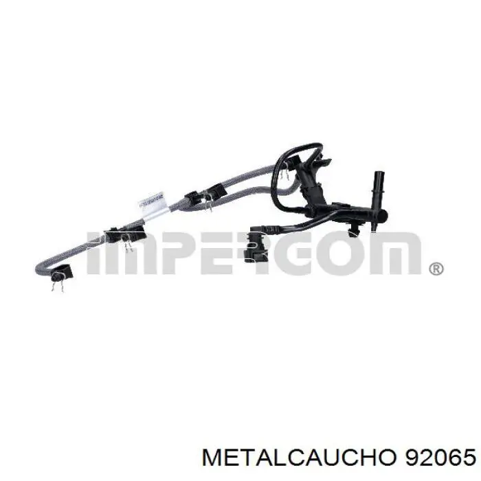 92065 Metalcaucho трубка топливная, обратная от форсунок