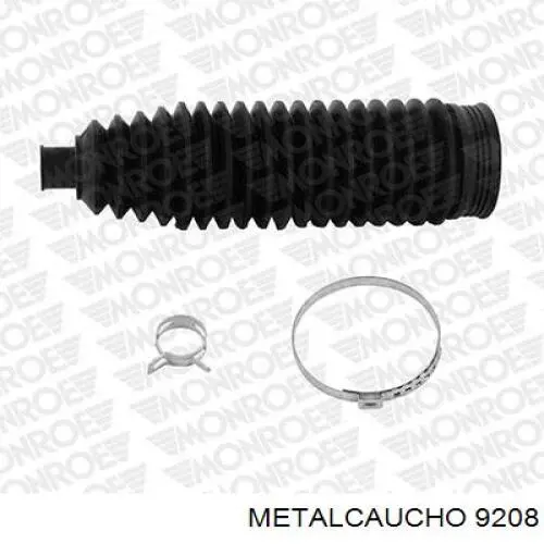 Шланг радиатора отопителя (печки), сдвоенный 9208 Metalcaucho