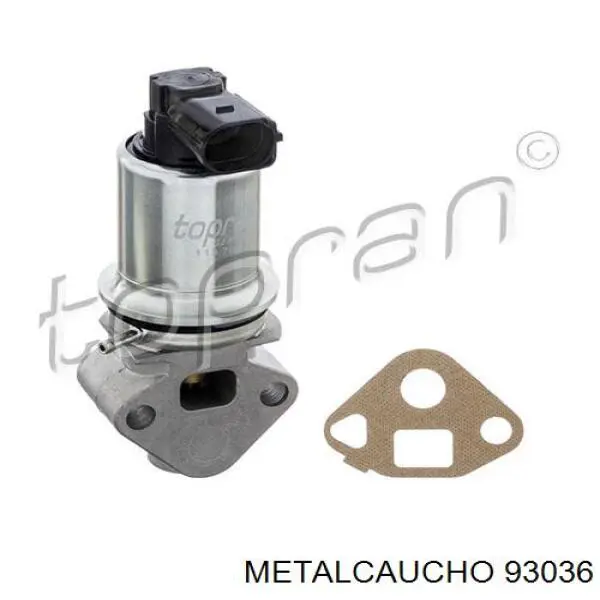 93036 Metalcaucho válvula egr de recirculação dos gases