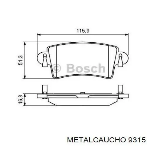 Шланг радиатора отопителя Sasic 3406447