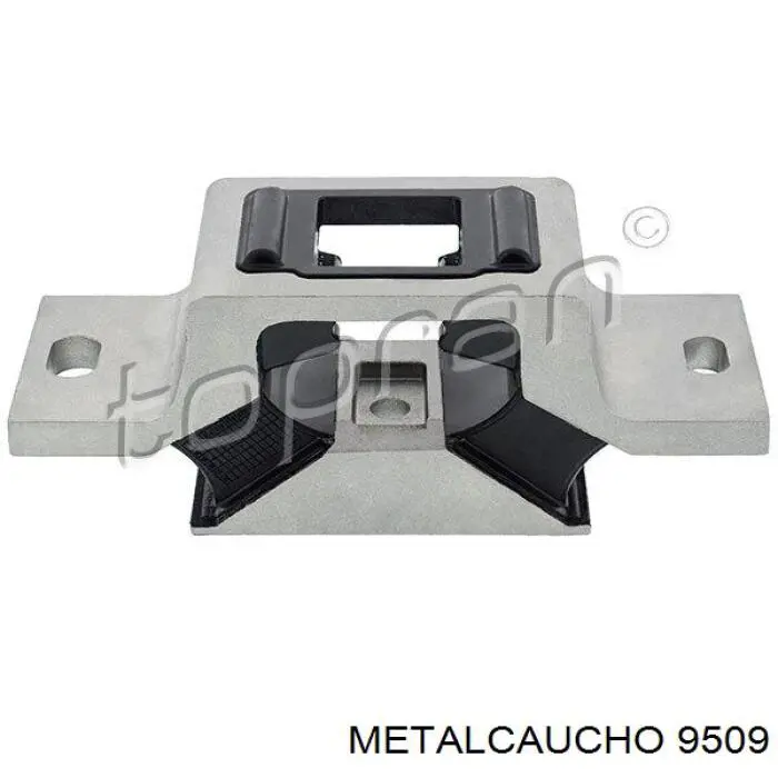 9509 Metalcaucho шланг (патрубок радиатора охлаждения верхний)