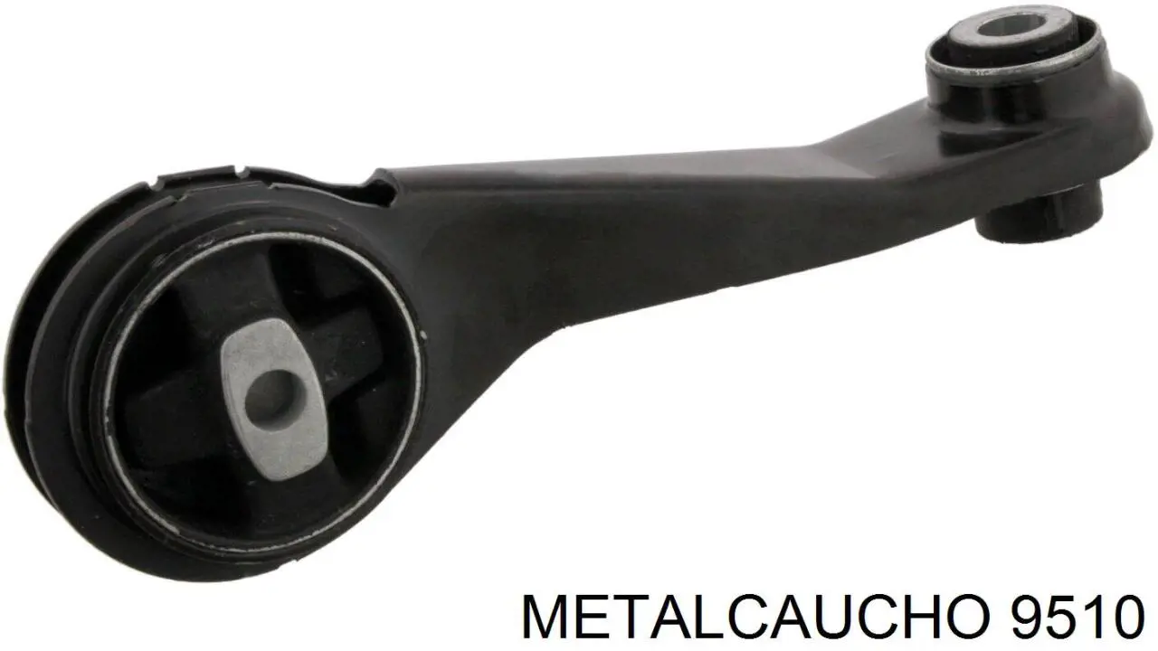 9510 Metalcaucho шланг (патрубок радиатора охлаждения верхний)
