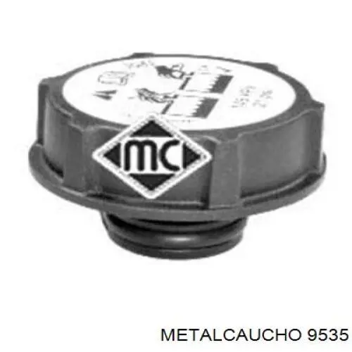 9535 Metalcaucho трубка (шланг отвода масла от турбины)
