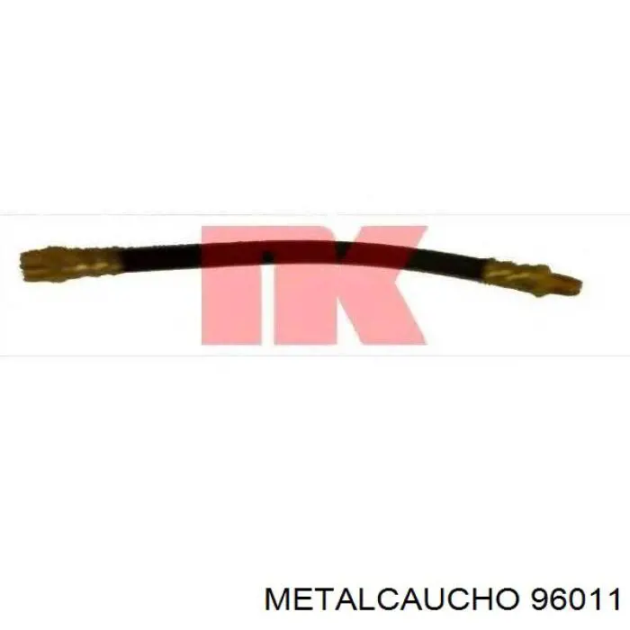 Tubo flexible de frenos trasero 96011 Metalcaucho