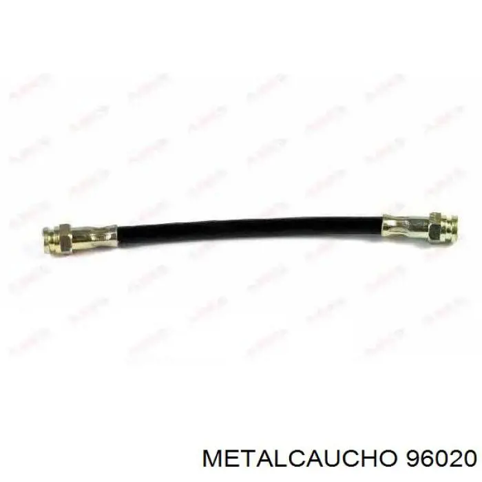96020 Metalcaucho шланг тормозной задний