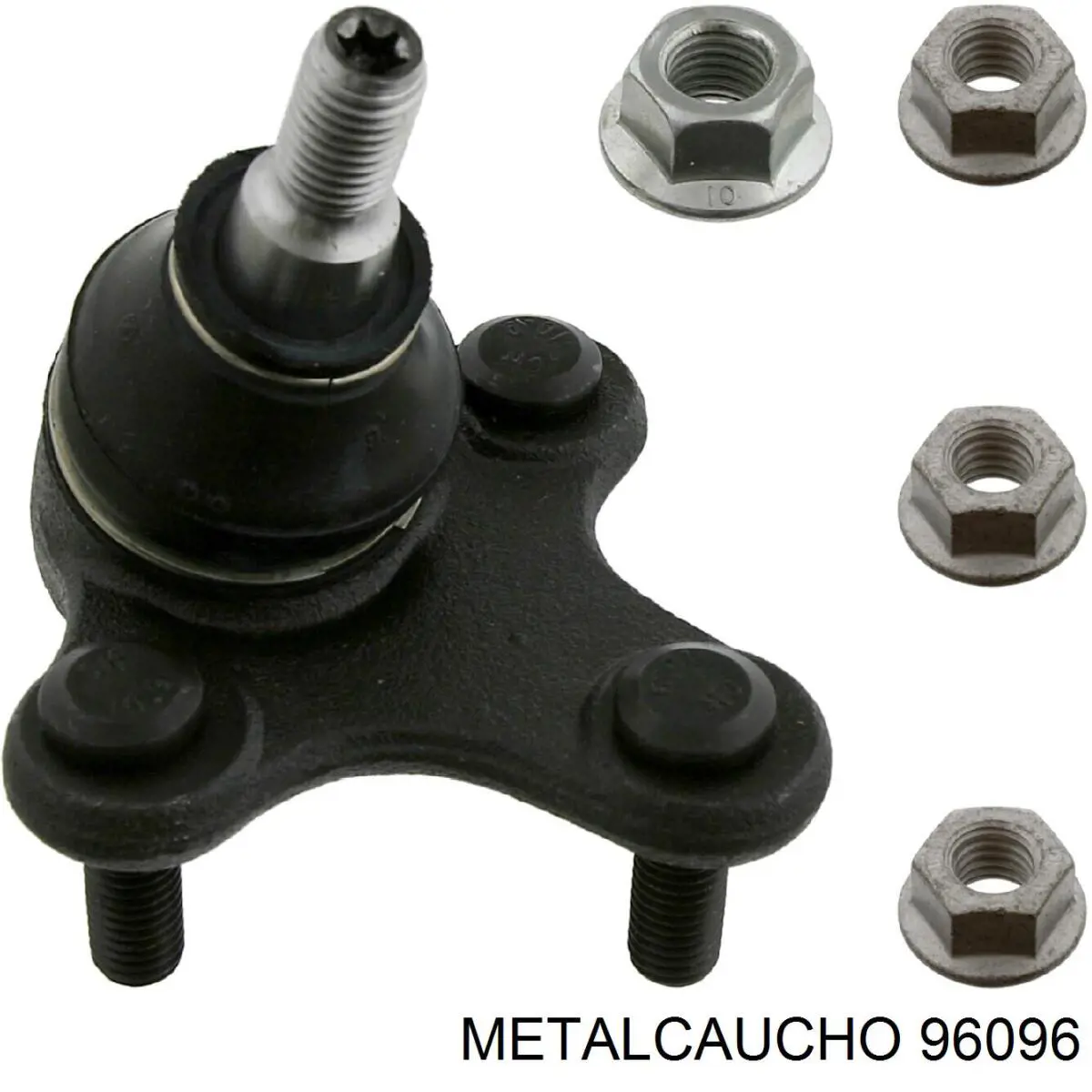 Задний тормозной шланг 96096 Metalcaucho